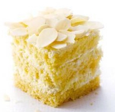 Almond cake 杏仁淡奶